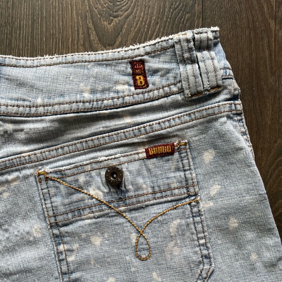 BONGO Prefaded Jean Shorts - Picture 4 of 11